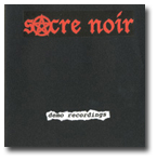sacre noir demo recordings I cover 